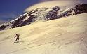 Me Skiing the Muir Snowfield summer of maybe 1988